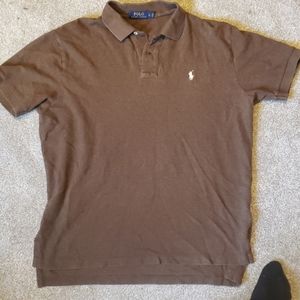 Brown polo